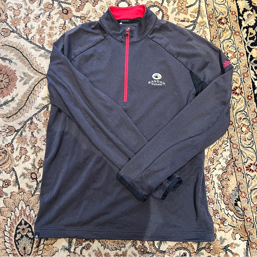 Bandon Dunes Adidas Half Zip